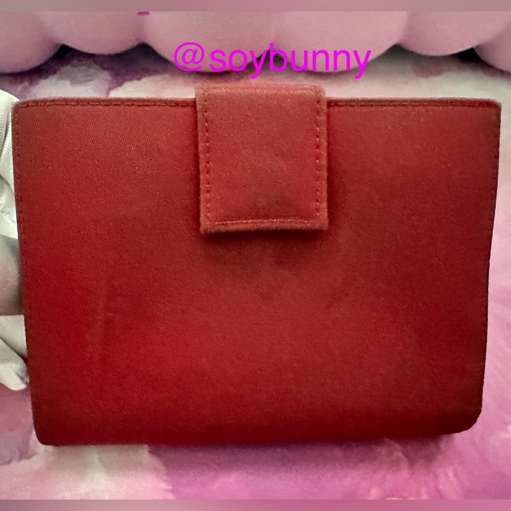 Vintage Y2K Prada Red Nylon Bifold Wallet (GUC; Red) - Picture 2 of 9